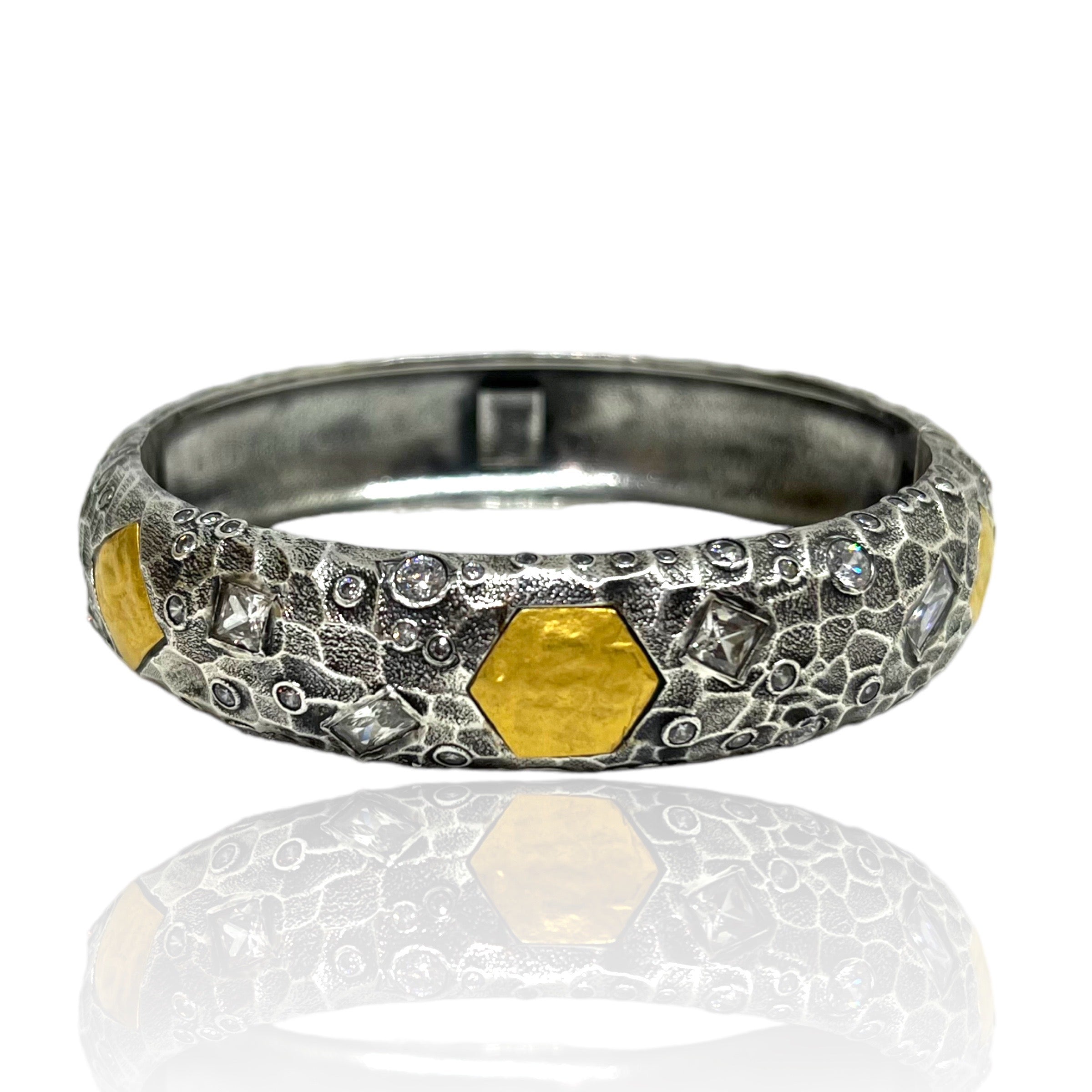 VINTAGE SILVER REDONDO BANGLE – Tat2 Designs
