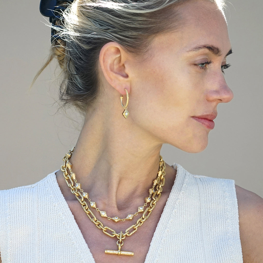 GOLD BYRON TOGGLE NECKLACE – Tat2 Designs