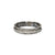 VINTAGE SILVER EGY CRYSTAL THIN BAND RING
