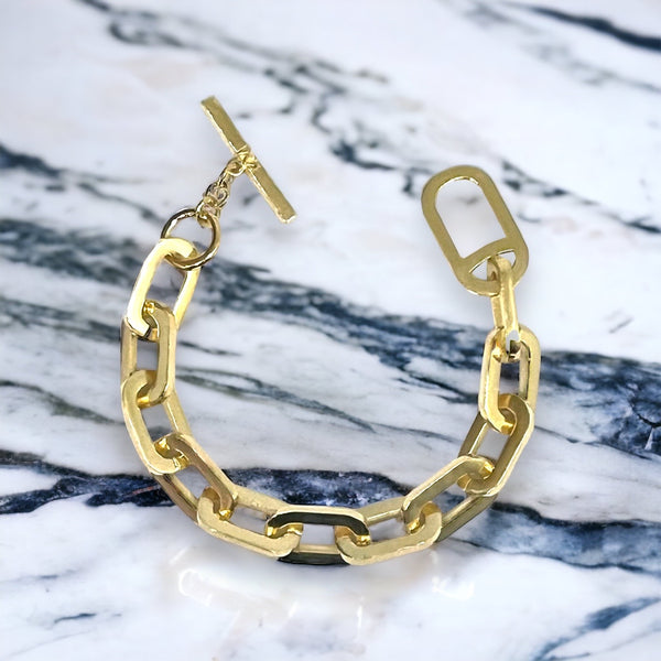 GOLD RICO CHAIN BRACELET - Tat2 Designs