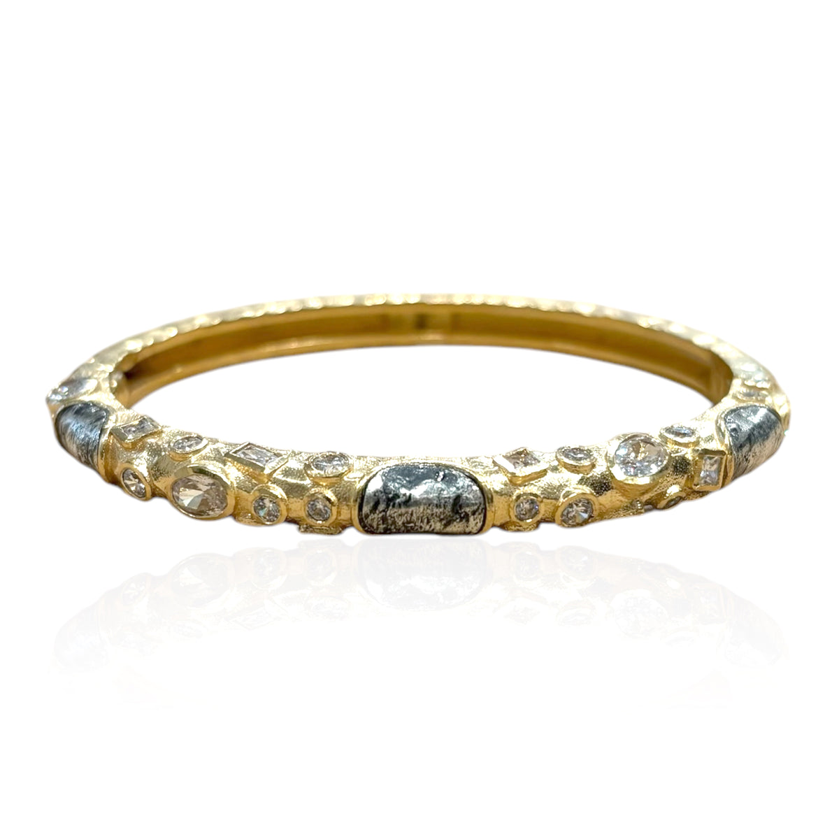 GOLD ENZO BANGLE – Tat2 Designs display picture 1