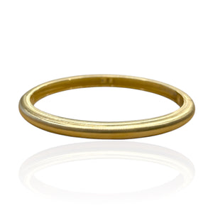 GOLD RIVA BANGLE