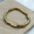 GOLD MILOS MINI NUGGET BRACELETS