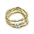 GOLD MILOS MINI NUGGET BRACELETS