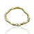 GOLD MILOS MINI NUGGET BRACELET