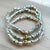 SILVER MILOS MINI NUGGET BRACELETS