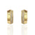 GOLD PAVE NOMA HOOPS