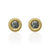 GOLD OLENA COIN STUDS