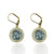 GOLD HESTIA COIN EARRINGS