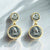 GOLD VIGO COIN EARRINGS