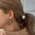 GOLD TWISTED HOOPS 1.5"