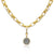 GOLD PAVE RICO MOLAT NECKLACE