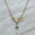 GOLD LAYLA HORSEBIT NECKLACE