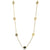 GOLD PAVIA STATION NECKLACE