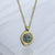 GOLD MINI GUNA WAX SEAL NECKLACE