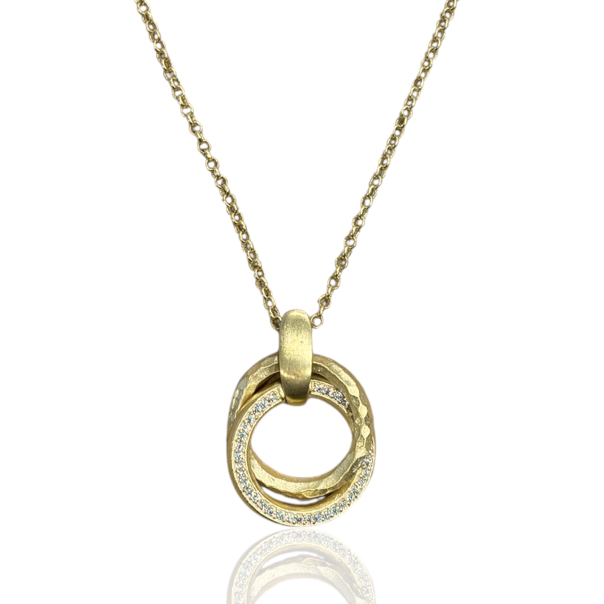 GOLD TRINITY NECKLACE