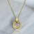 GOLD TRINITY NECKLACE