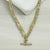 GOLD BYRON TOGGLE NECKLACE