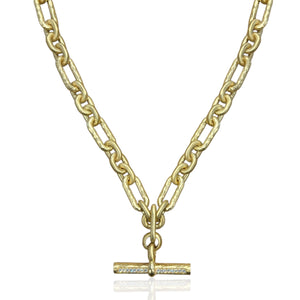 GOLD BYRON TOGGLE NECKLACE