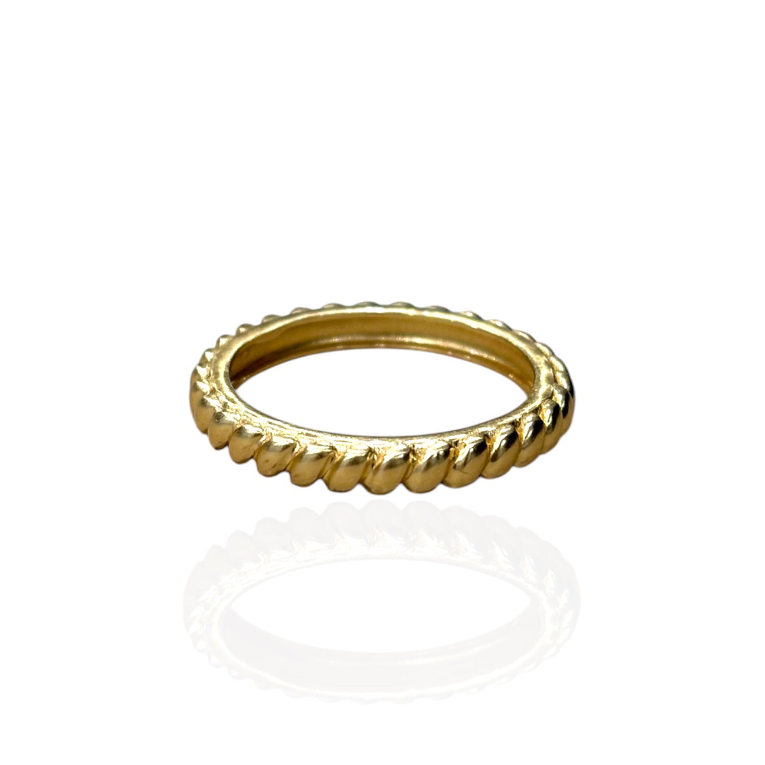 GOLD SORELLA TWIST RING