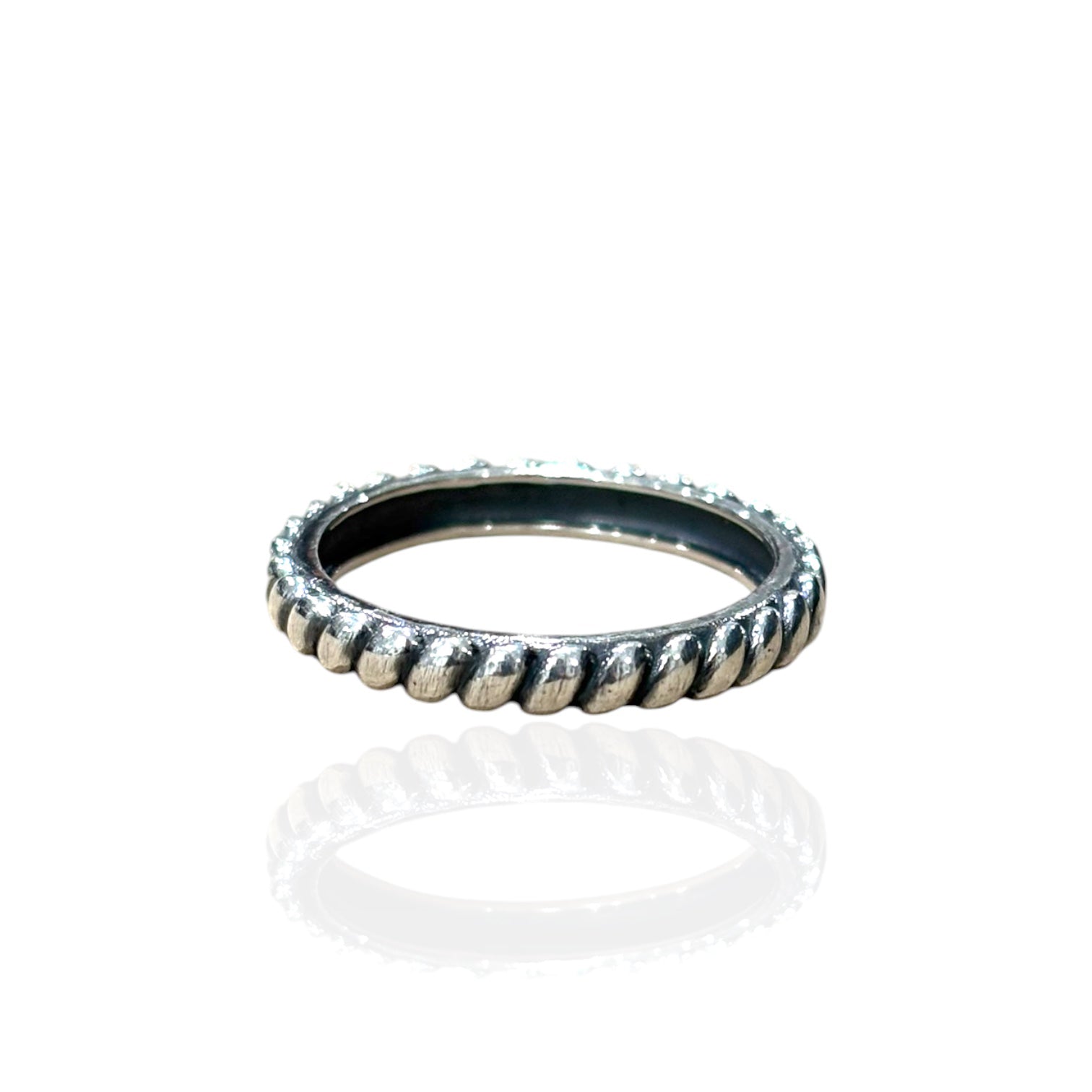 VINTAGE SILVER SORELLA TWIST RING