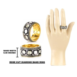 VERMEIL TANDA DIAMOND BAND RING
