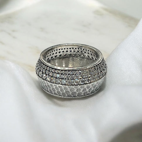 VINTAGE SILVER NOMA BAND RING