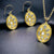GOLD OVALUS PENDANT NECKLACE