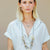 TWO TONE CATENA CHAIN LINK NECKLACE