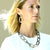 TWO TONE CHUNKY CATENA NECKLACE