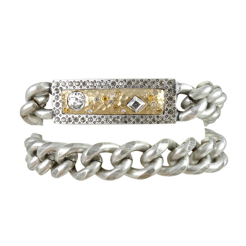 Engravable Double-Sided Bar Bracelet