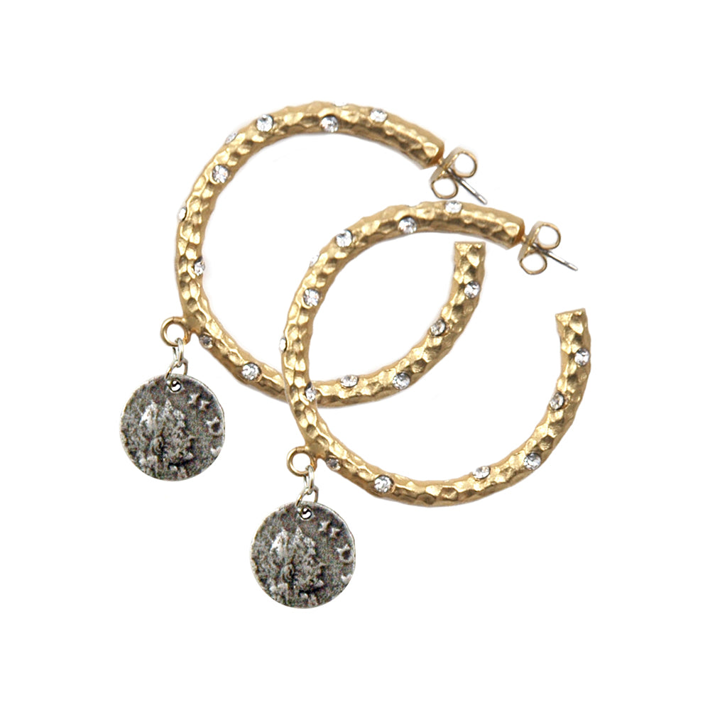 PAVIO Hoop Earrings