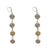 VINTAGE SILVER APOLLONIA MULTI-COIN EARRING
