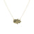 GOLD HORIZONTAL HAMSA NECKLACE