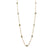 GOLD FAUSTINA COIN STATION NECKLACE