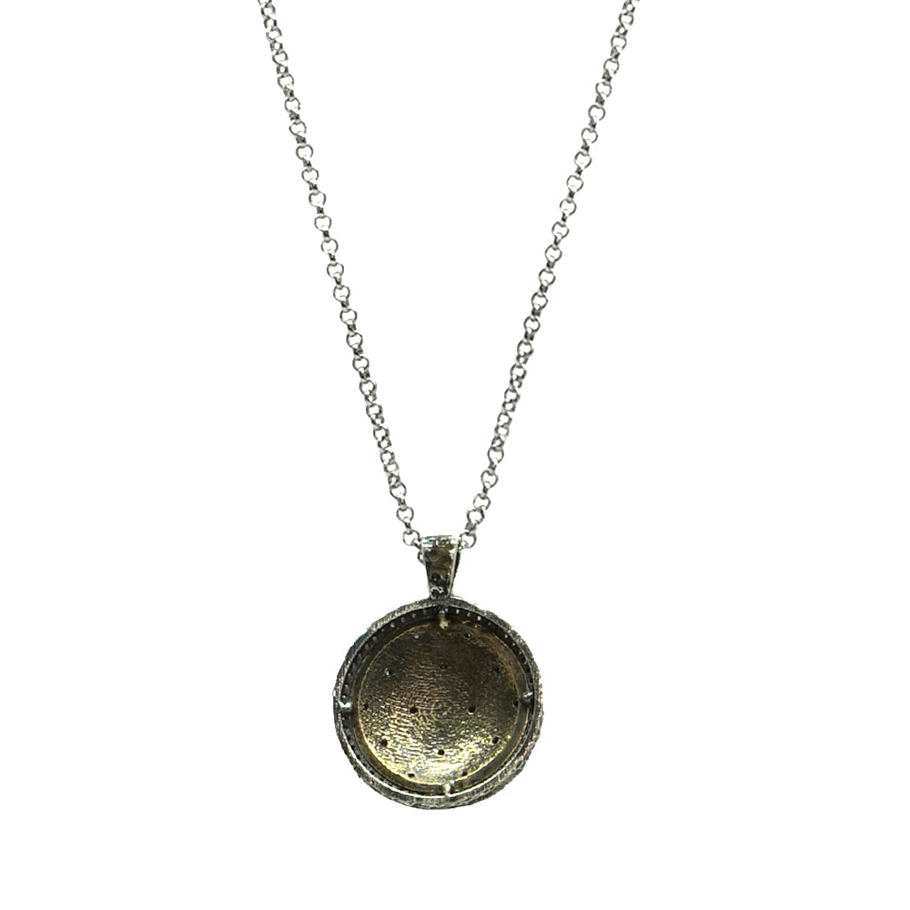 VINTAGE SILVER MINI FISHNET NECKLACE